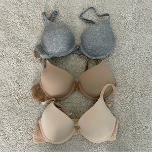 SO Soft Lift Convertible T-Shirt Bras - Set of 3